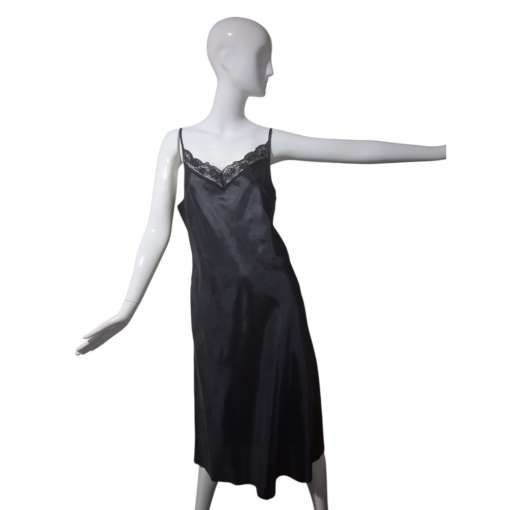 White House Black Market Womens sz 12 Whimsigoth Dark Romantic  fairy Slip Dress - Picture 5 of 10